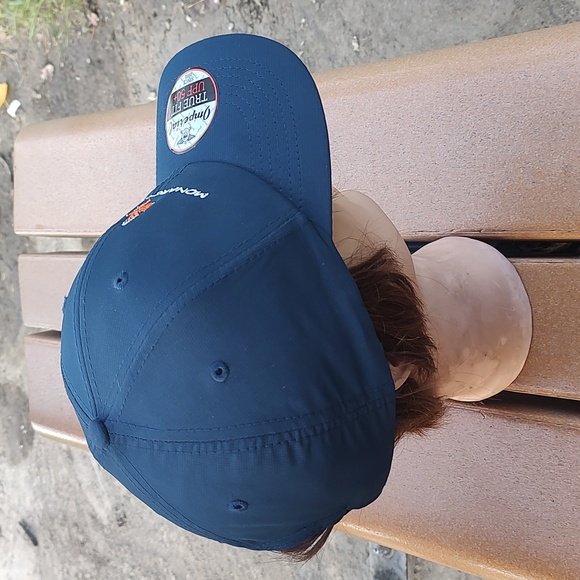 Imperial Monarch Beach Embroidered Strapback Hat Cap OSFA - Picture 8 of 11